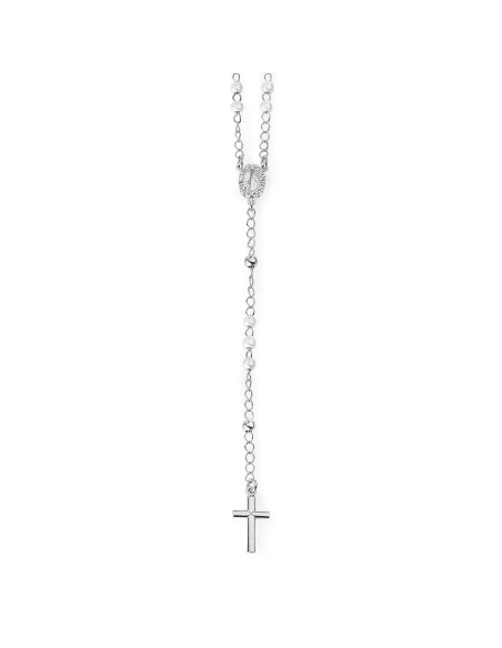 Collana Donna AMEN CROBBZ-M4 argento 925 con perle