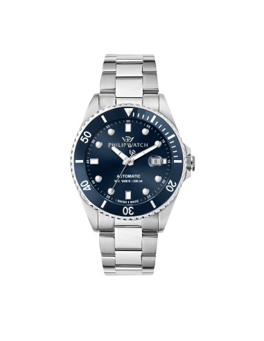 CARIBE 42MM AUTO 3H BLUE DIAL