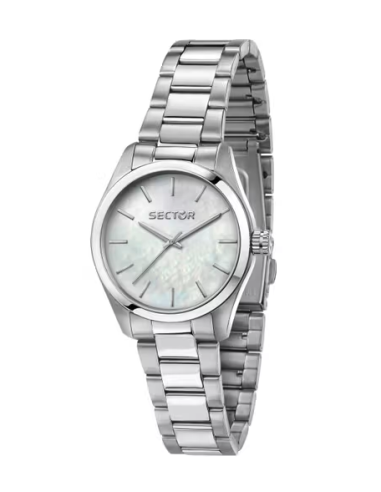 OROLOGIO SECTOR R3253578510 ACCIAIO BIANCO DONNA 270 30MM 3H WHITE MOP DIAL BR SS